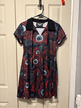 Killstar C U in paradise Skater Dress